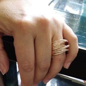 MICHAEL KORS Stacked, Pave Ring